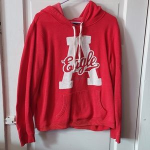 Red American Eagle Hoodie
